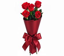 5 Красных роз Эдлесс Лав в Новодмитриевской Букет 5 Красных роз Эдлесс Лав в Новодмитриевской