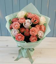 Букет цветов из:  Розы в Новодмитриевской