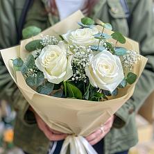 Букет Нежные грёзы в Новодмитриевской Букет цветов из: Розы в Новодмитриевской