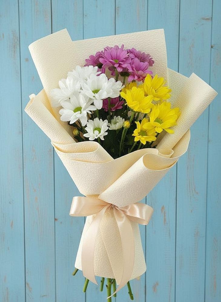Букет школьные годы в Новодмитриевской Букет цветов из: Хризантемы в Новодмитриевской