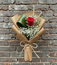 Букет цветов из:  Розы в Новодмитриевской