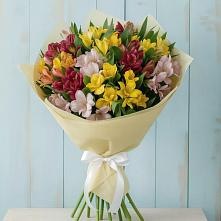 Букет Летние краски в Новодмитриевской Букет цветов из:  Альстромерии в Новодмитриевской