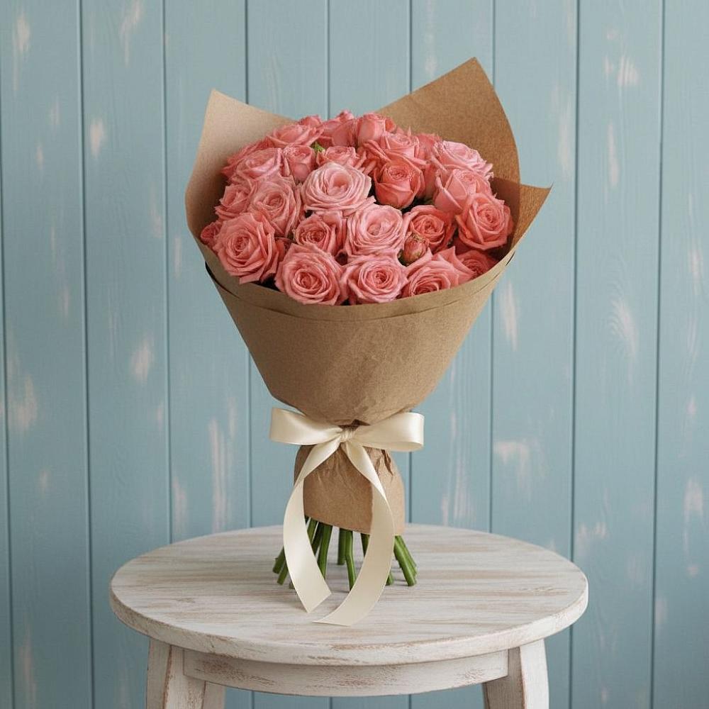 Букет пленительный в Новодмитриевской Букет цветов из: Розы в Новодмитриевской