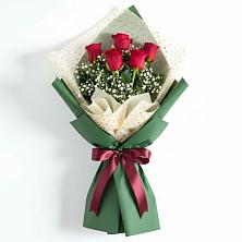 Букет цветов из:  Розы в Новодмитриевской
