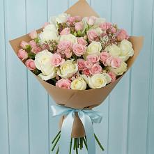 Букет романтичный подарок в Новодмитриевской Букет цветов из:  Розы в Новодмитриевской